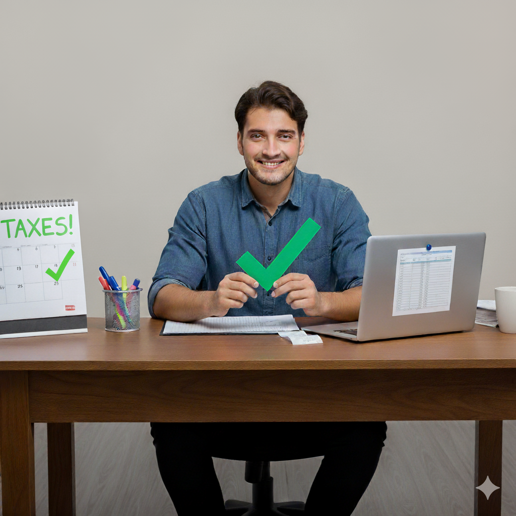 Spreadsheet after Book-keeper.ai with automated reconciliation